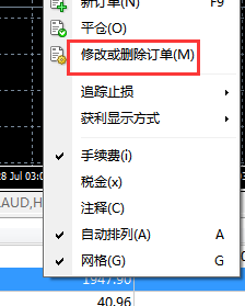 MT4ģ˻½˶ôֹӯֹ޸ĵĲ